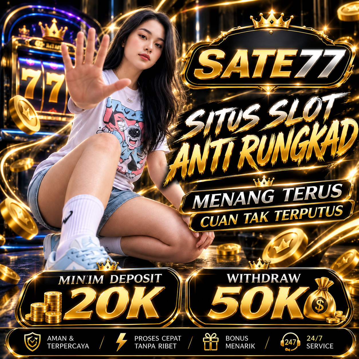 SATE77 . Web Game Online Slot88 yang Penuh Kejutan dengan Bonus Besar